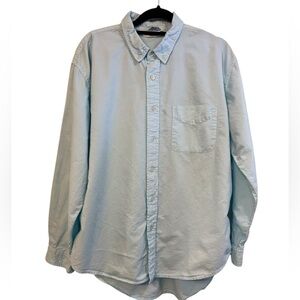 Fresh Produce Woman’s Light Blue Casual Button Down Shirt